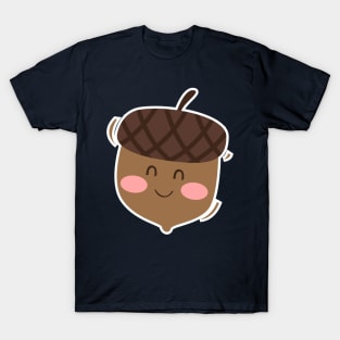 Cute Art Acorn Drawing T-Shirt